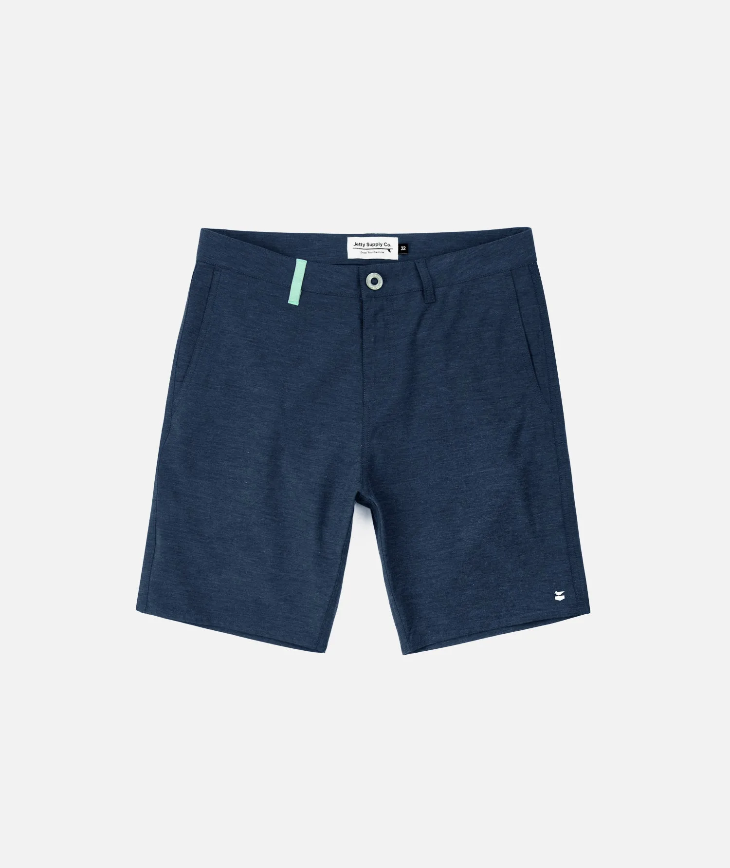 Fall 21Polywog Hybrid Walkshort - Navy sold by JETTY