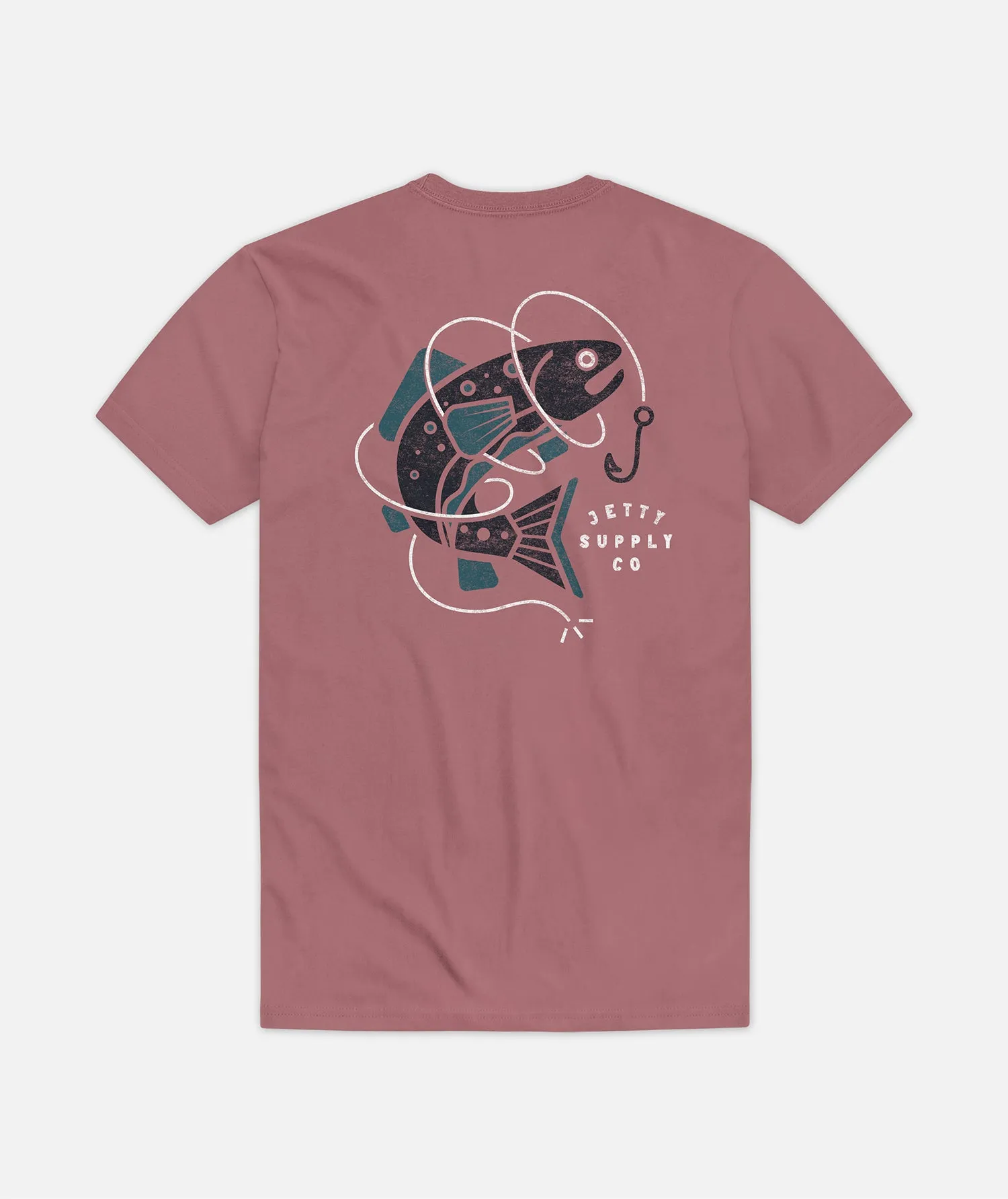 Snagged Tee - Mauve sold by JETTY