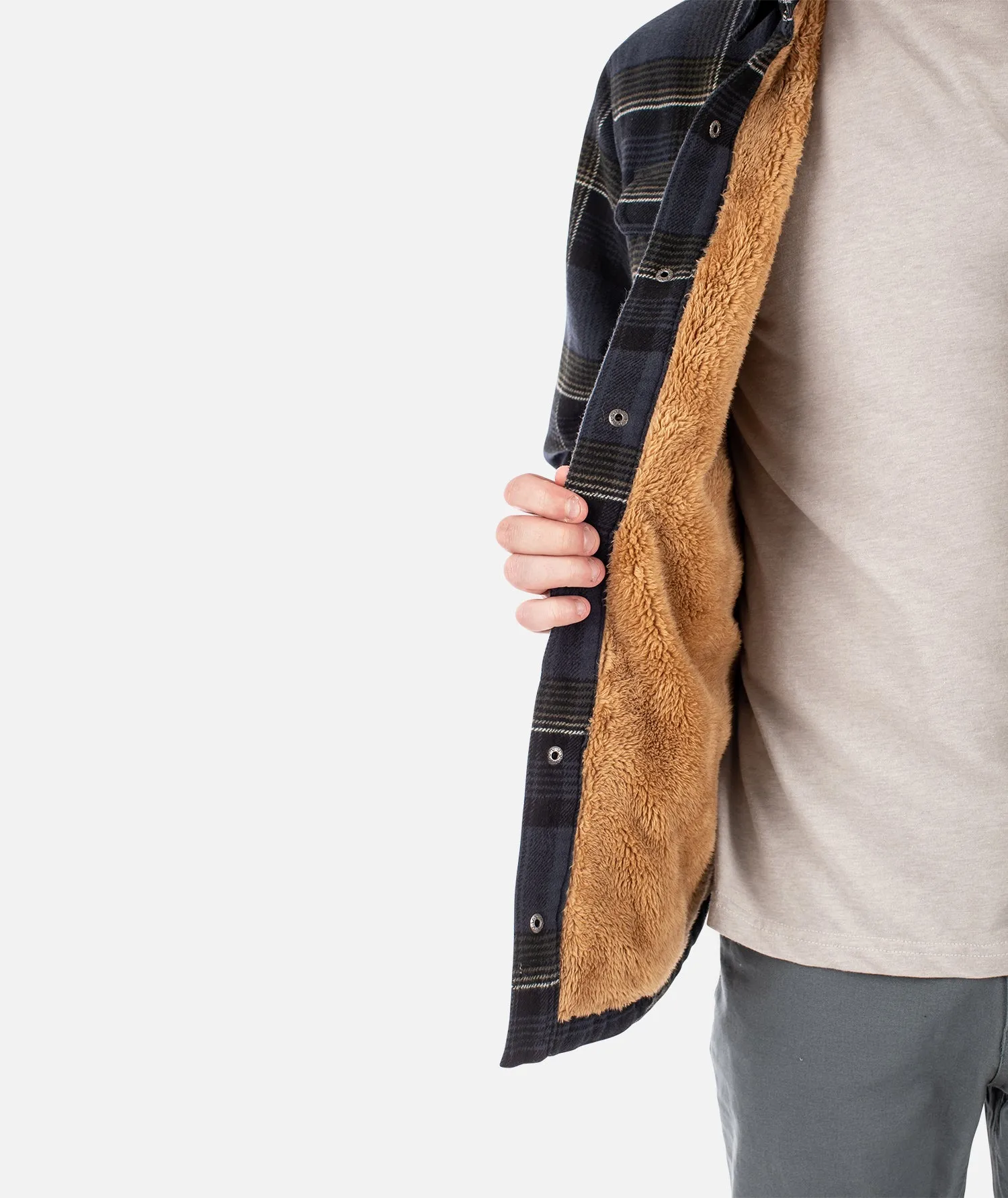 The Sherpa Jacket - Graphite sold by JETTY product image thumbnail 2