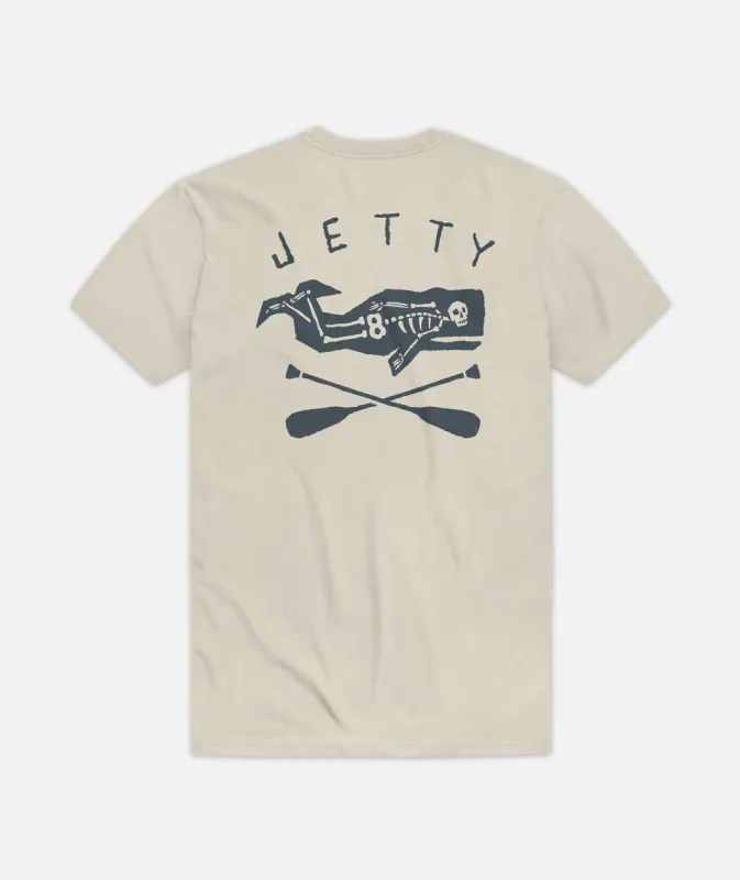 Krill Tee - Cream sold by JETTY