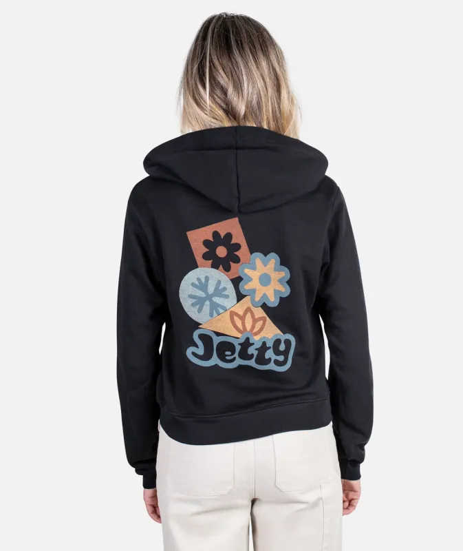 Seasons Zip Hoodie - Black sold by JETTY