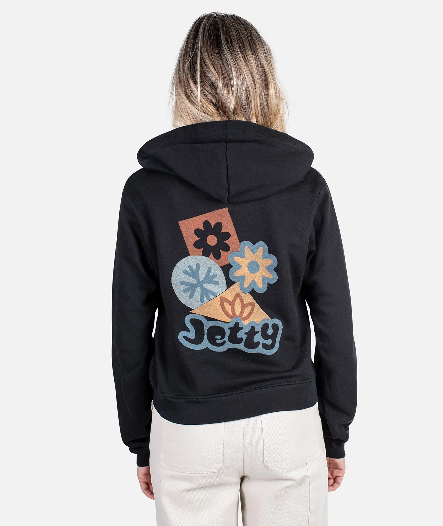 Seasons Zip Hoodie - Black sold by JETTY