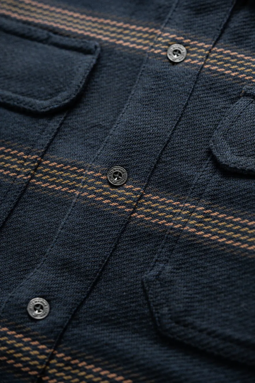 Horizon Flannel - Navy sold by JETTY product image thumbnail 2