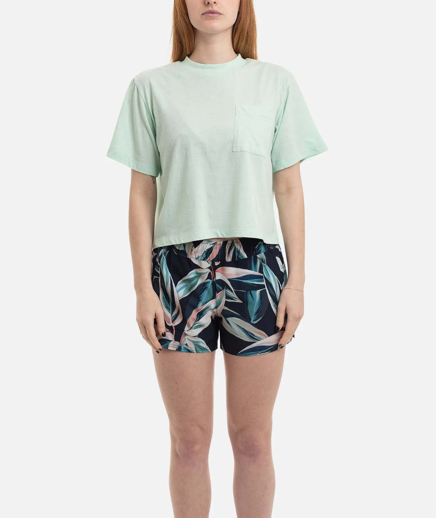 Avalon Boxy Tee - Turquoise sold by JETTY