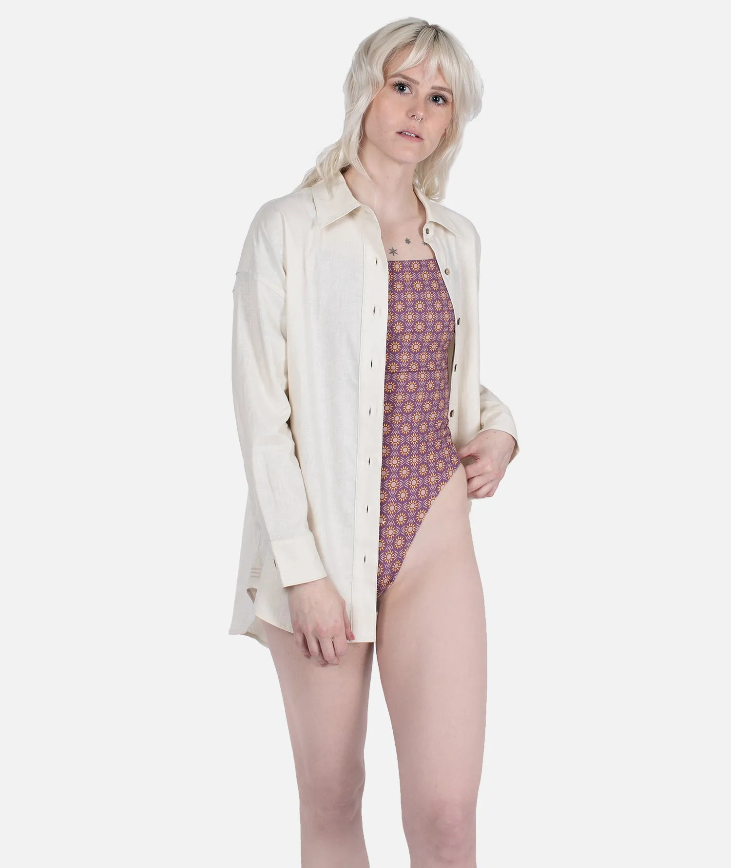 Atlantis Shirt - Cream sold by JETTY product image thumbnail 4