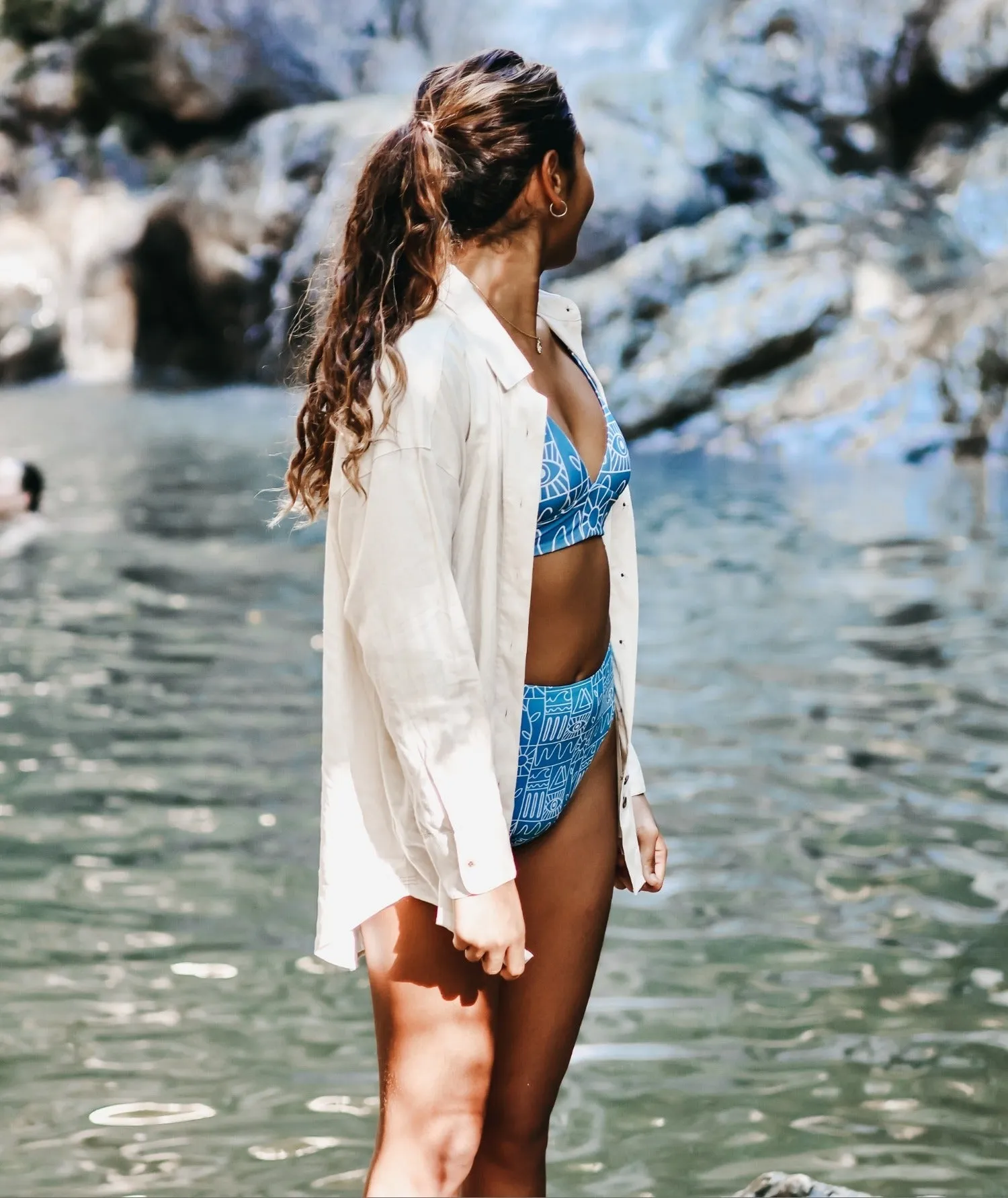 Atlantis Shirt - Cream sold by JETTY product image thumbnail 5