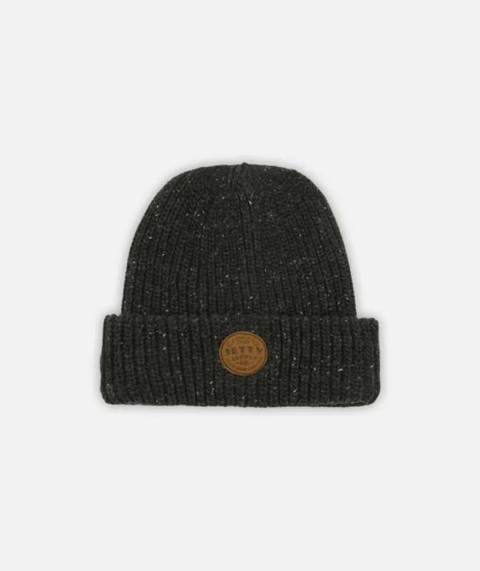 Refuge Beanie - Black sold by JETTY