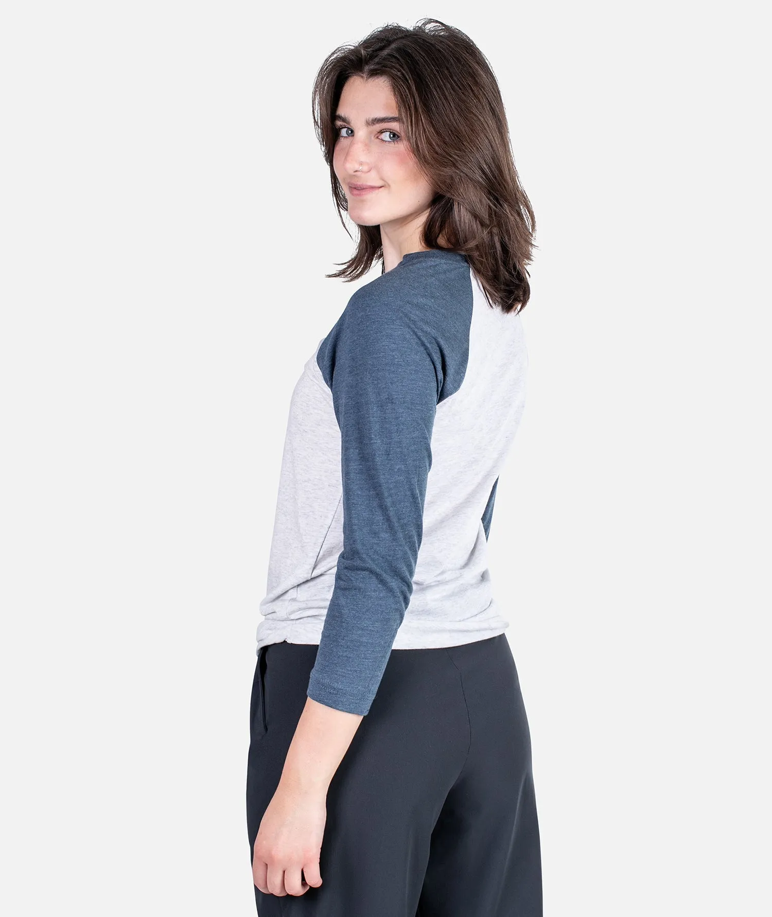 Destination Raglan Long Sleeve - Indigo sold by JETTY product image thumbnail 2