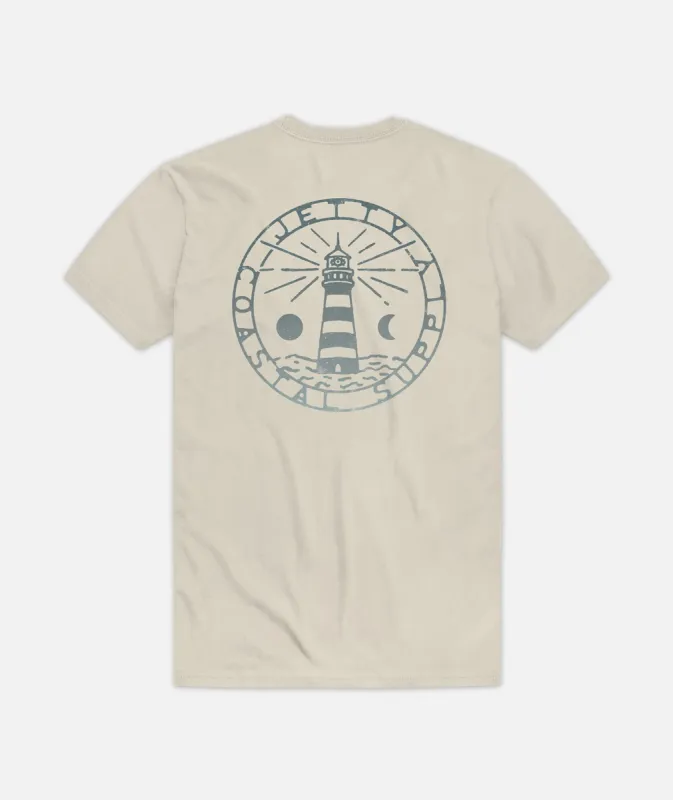 Landmark Tee - Cream sold by JETTY