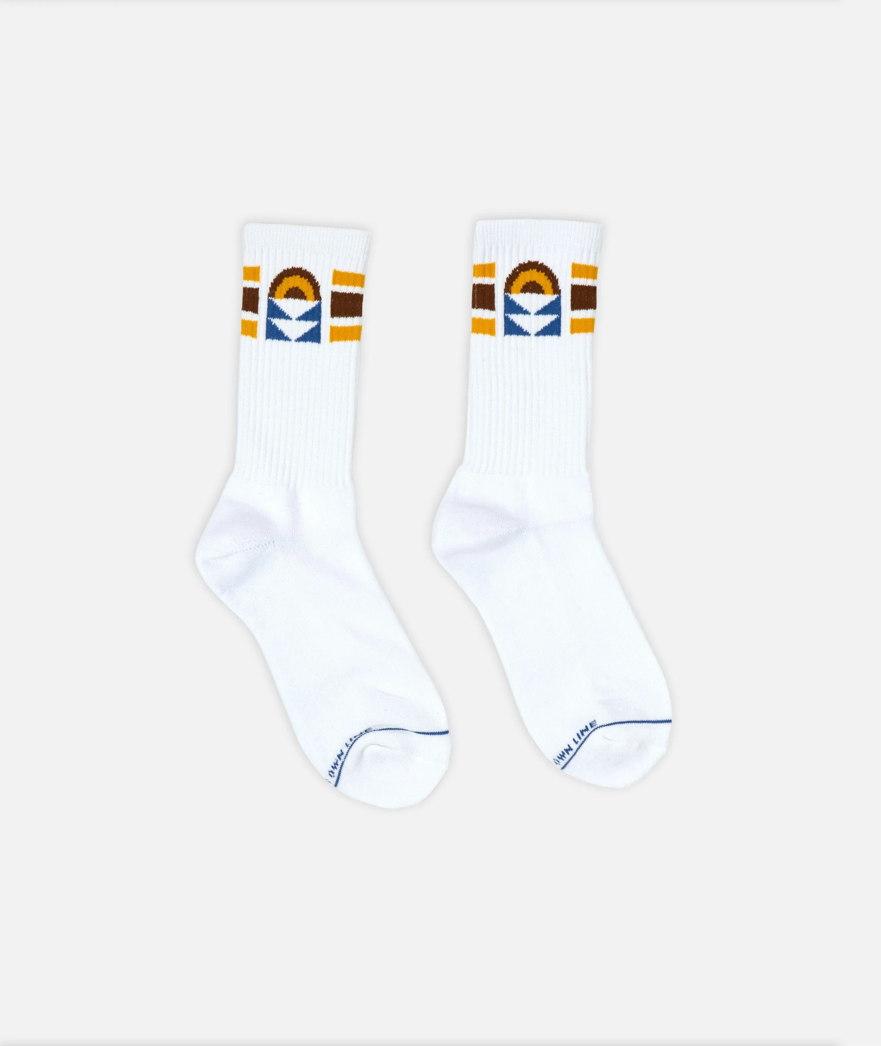 Prism Socks - White sold by JETTY