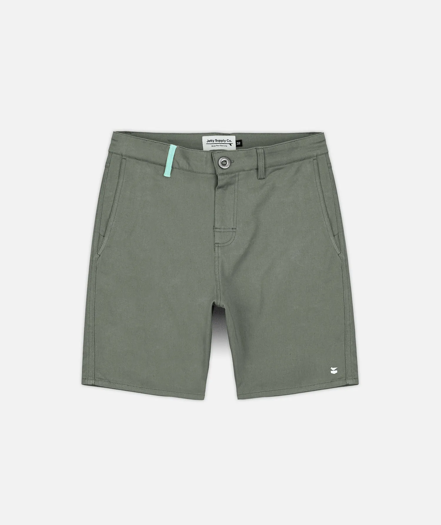 Stroll Chino Walkshort - Agave sold by JETTY