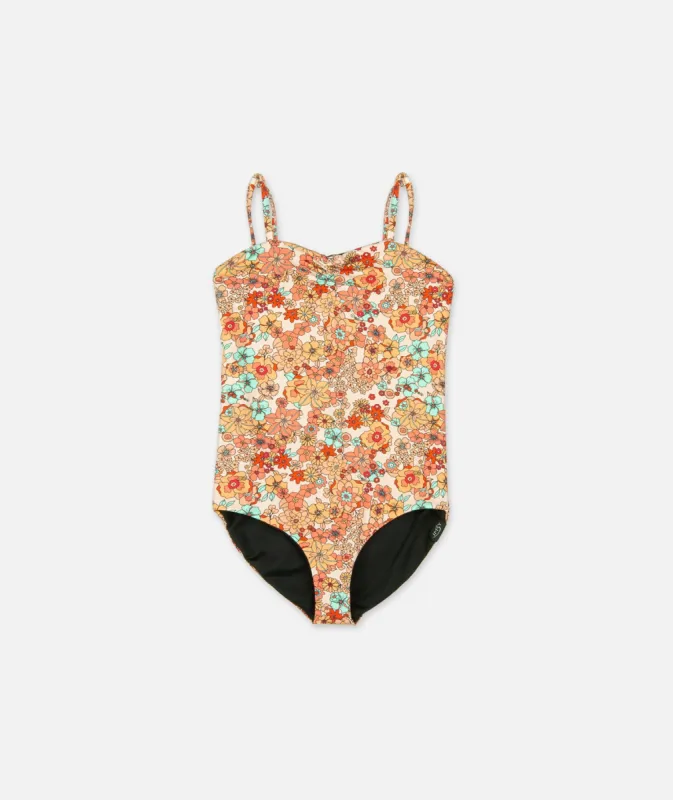 Rosie Youth Swimsuit - Blush sold by JETTY