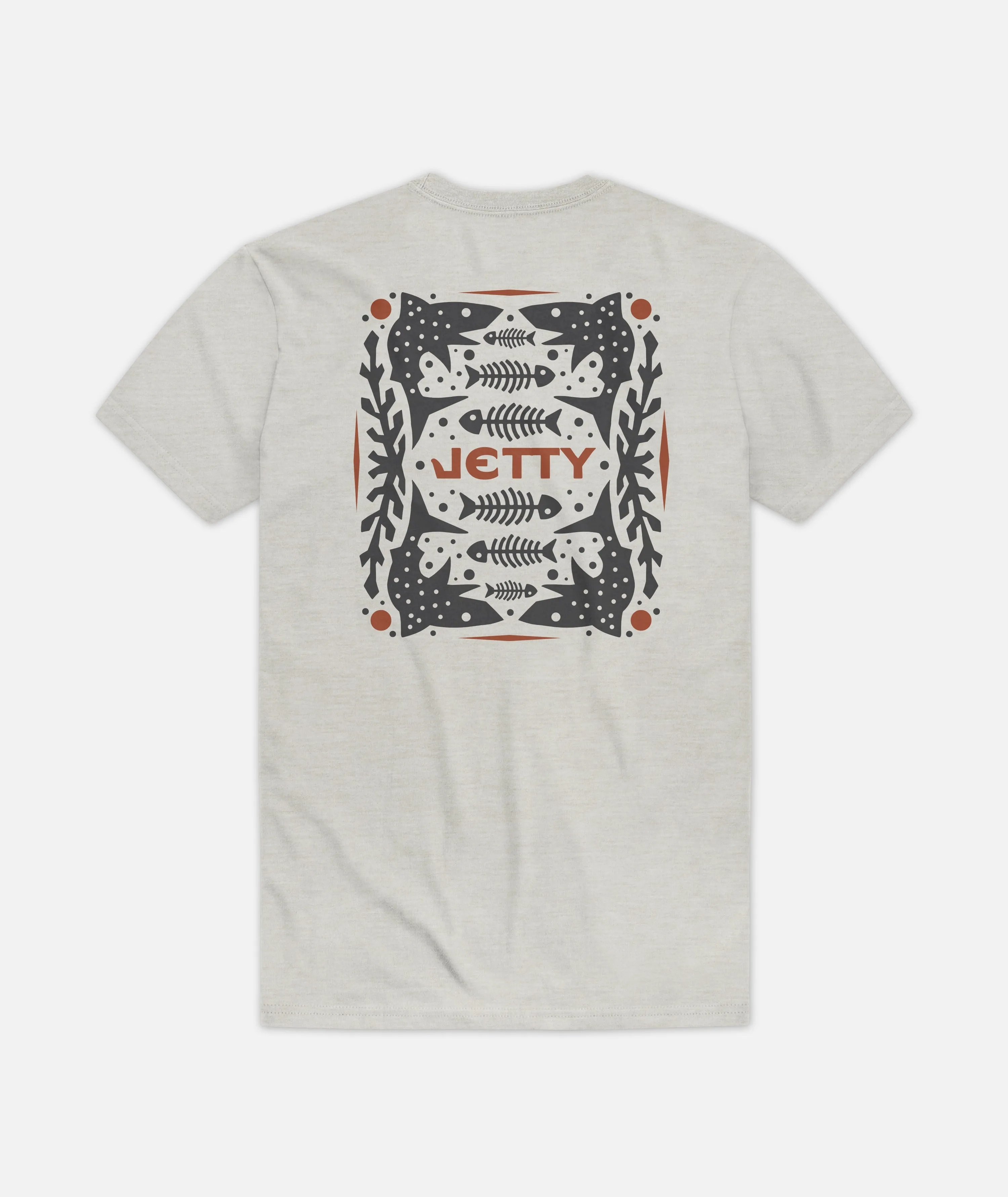 Chaser Tee - Heather Grey sold by JETTY
