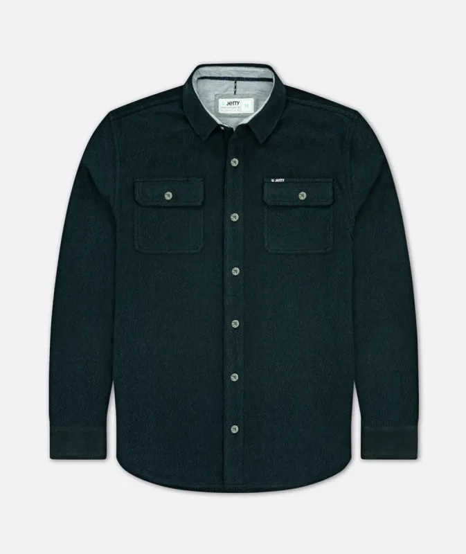 F22 Horizon Flannel - Navy sold by JETTY