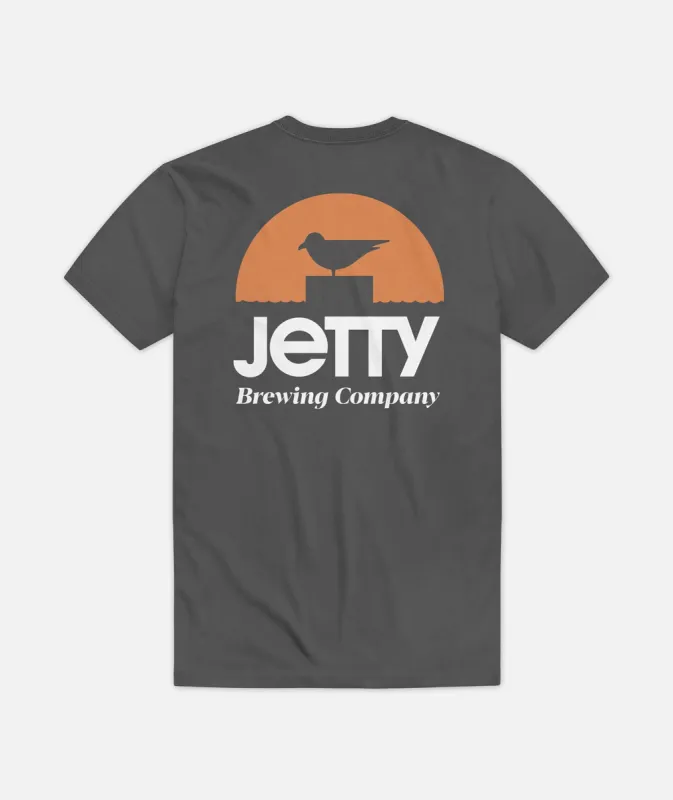 JBC Pocket Tee - Charcoal sold by JETTY
