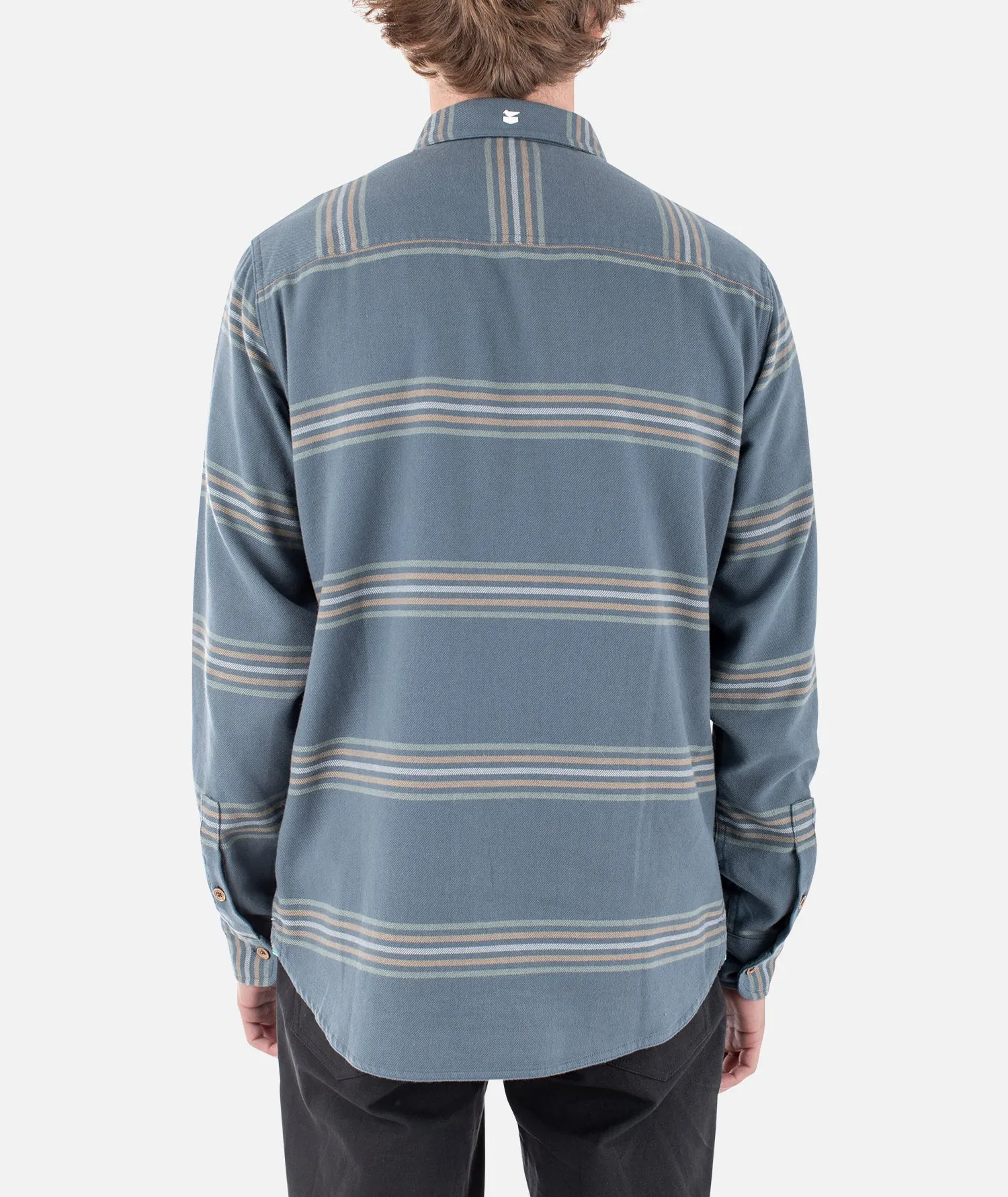 Essex Oyster Twill Shirt - Storm sold by JETTY product image thumbnail 2