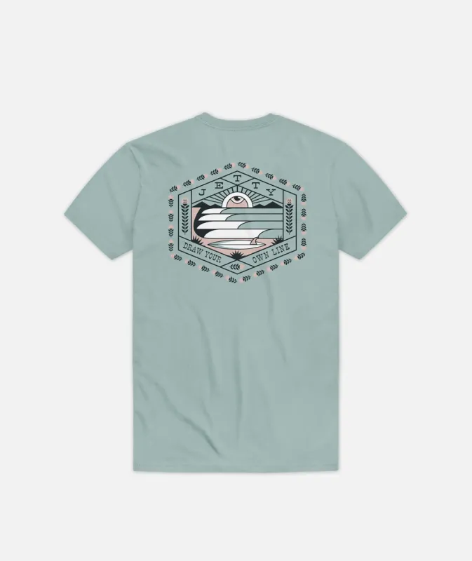 Grom Scope Tee - Mint sold by JETTY