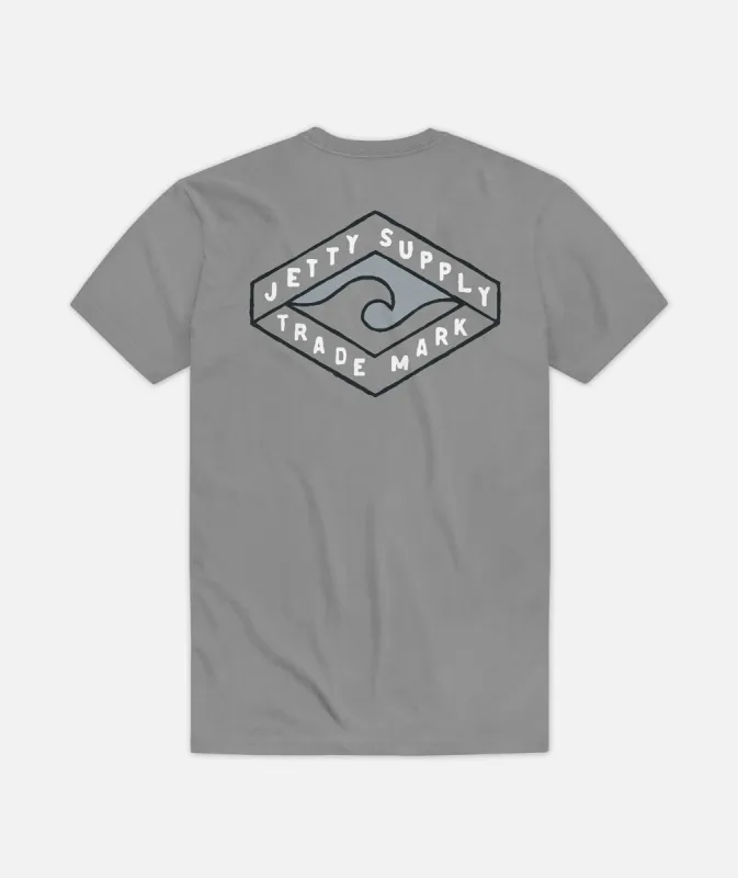 Overhead Tee - Grey sold by JETTY