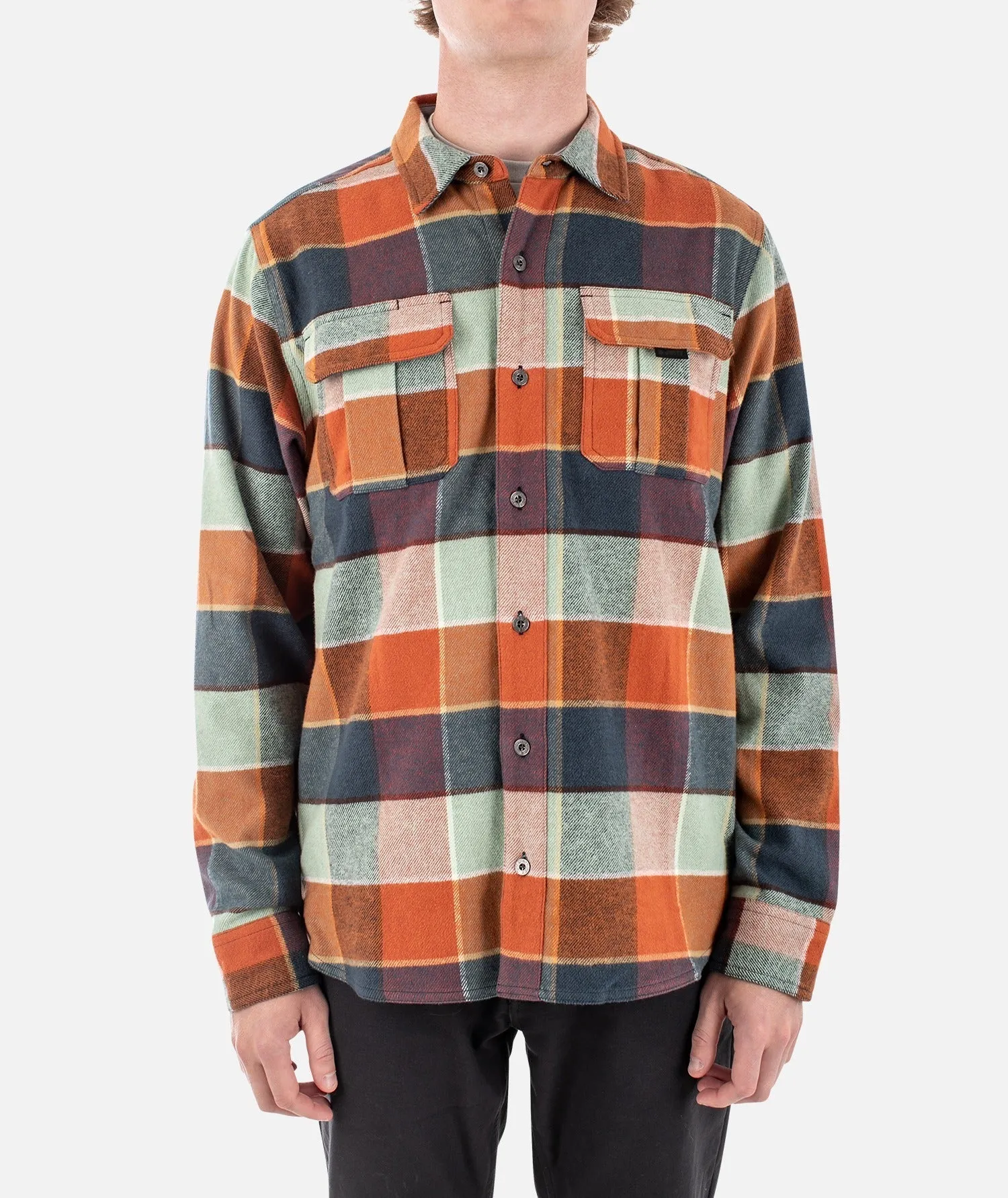 F23 Arbor Flannel - Rust sold by JETTY