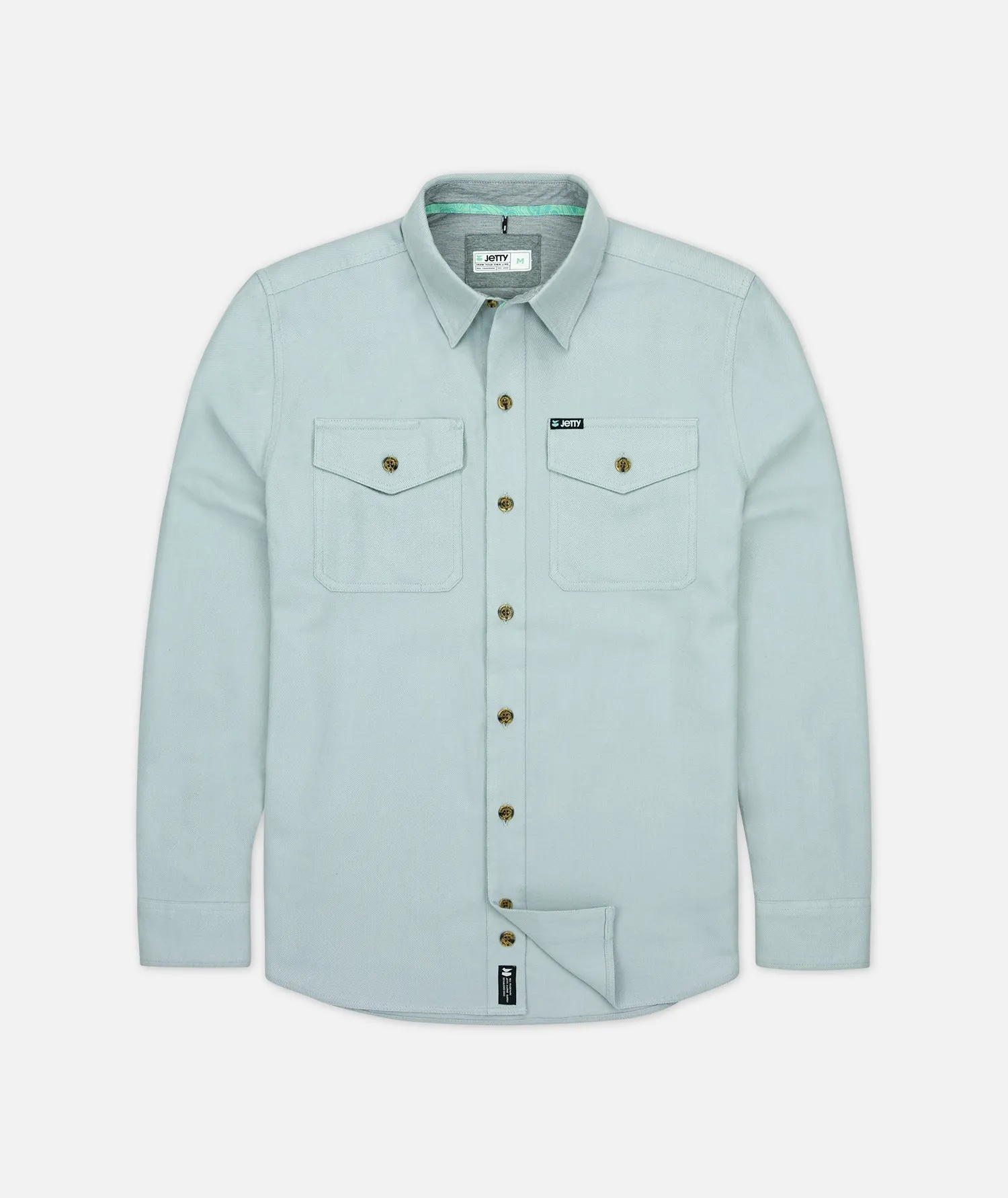 Essex Twill Shirt - Light Blue sold by JETTY