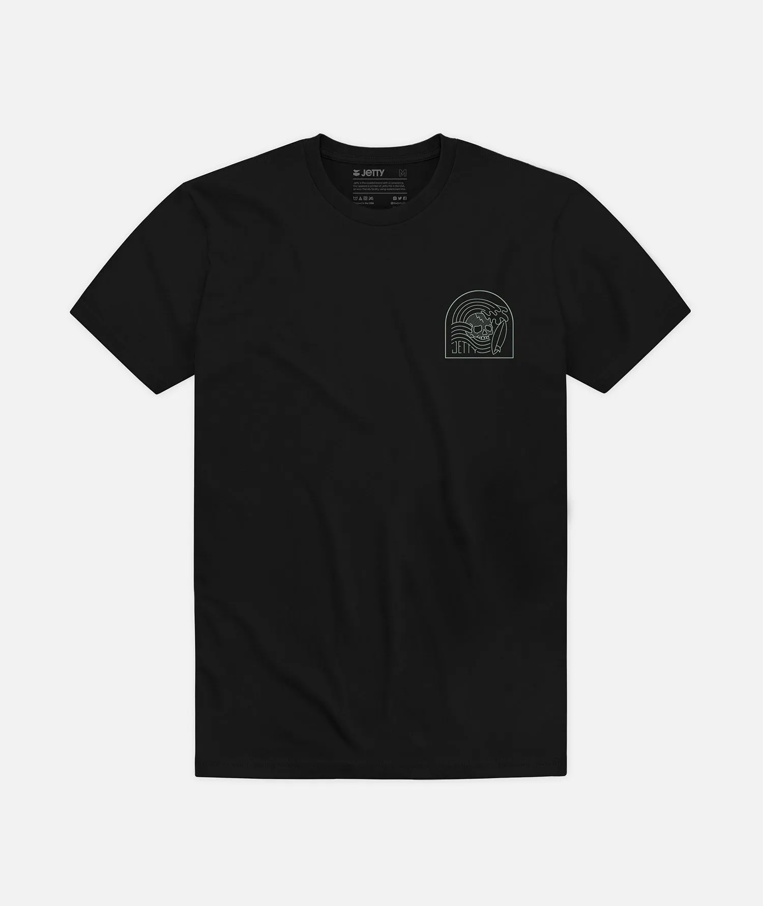 Grom Kegger Tee - Black sold by JETTY product image thumbnail 2