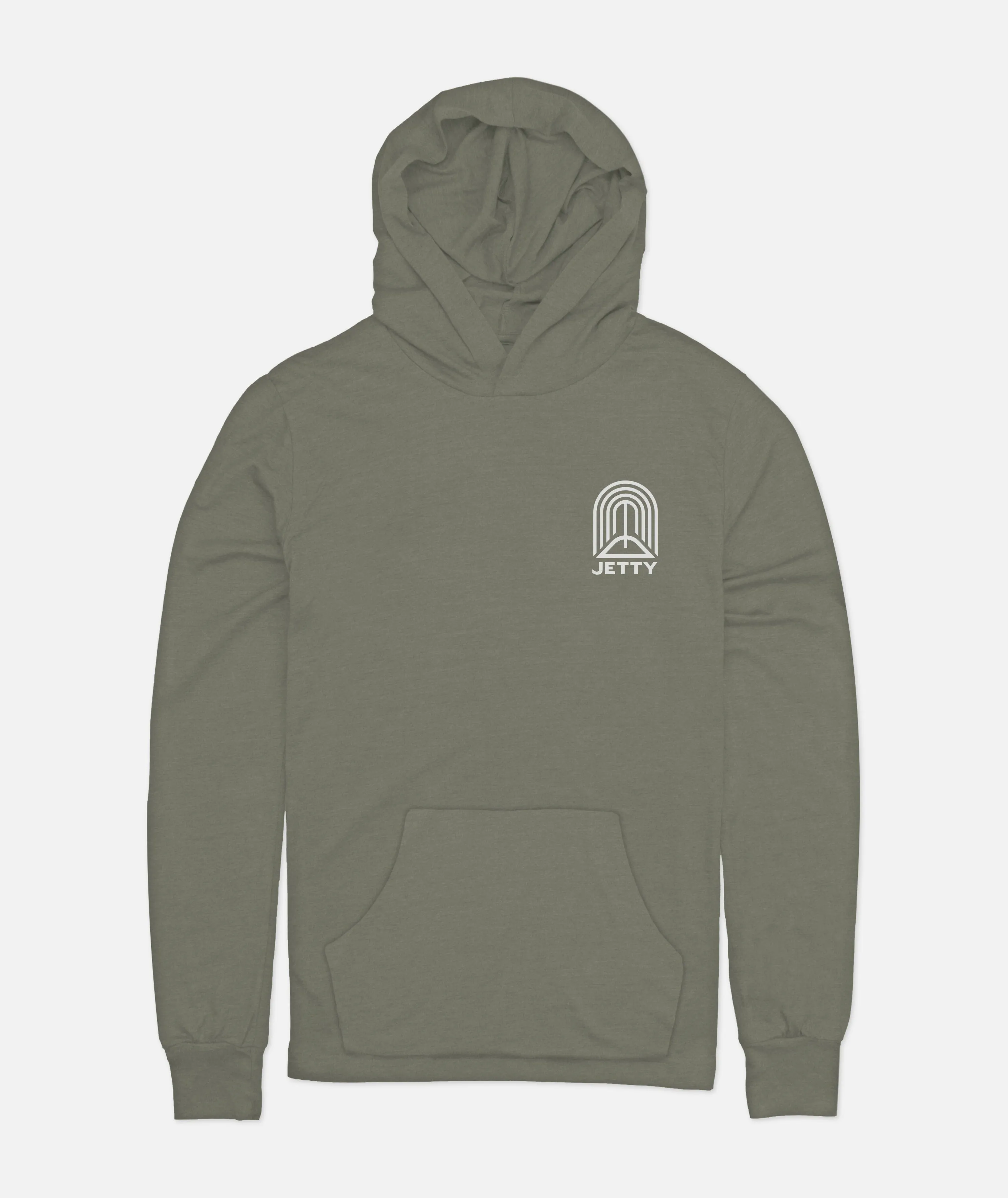 Komorebi Tee Hoodie - Olive sold by JETTY product image thumbnail 2