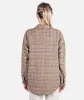 Nivean Flannel Jacket - Tan sold by JETTY