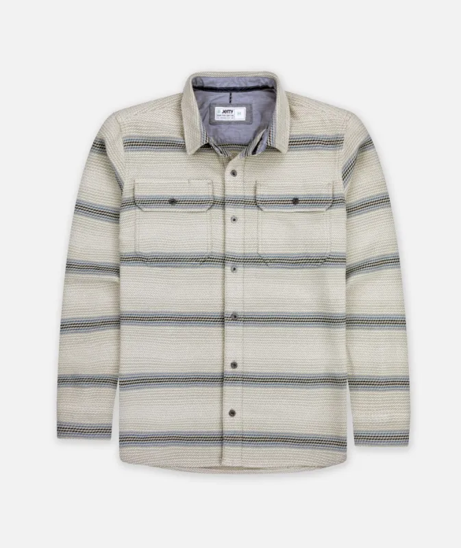 Horizon Flannel - Grey sold by JETTY