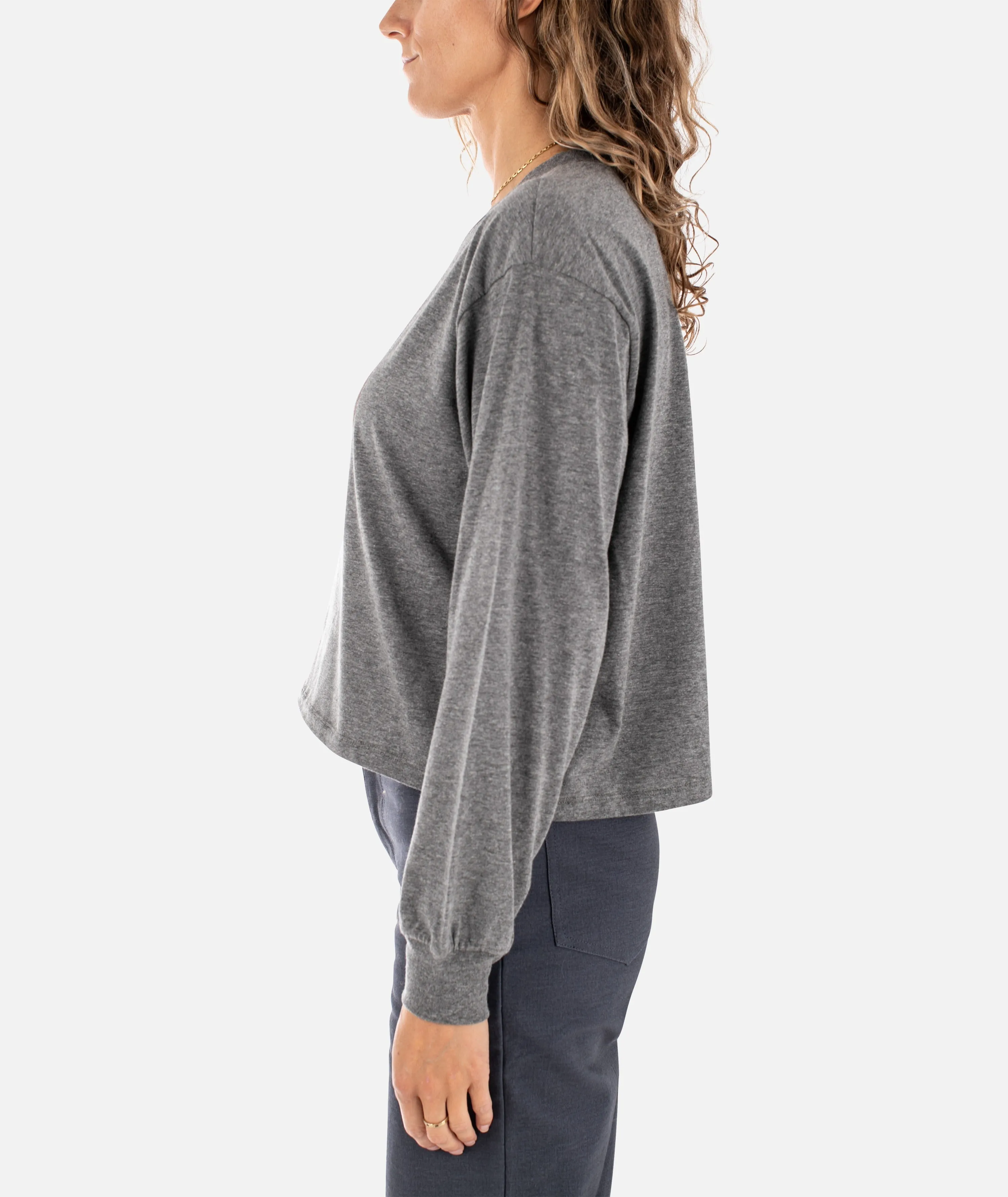 Good Natured Long Sleeve - Charcoal sold by JETTY product image thumbnail 2
