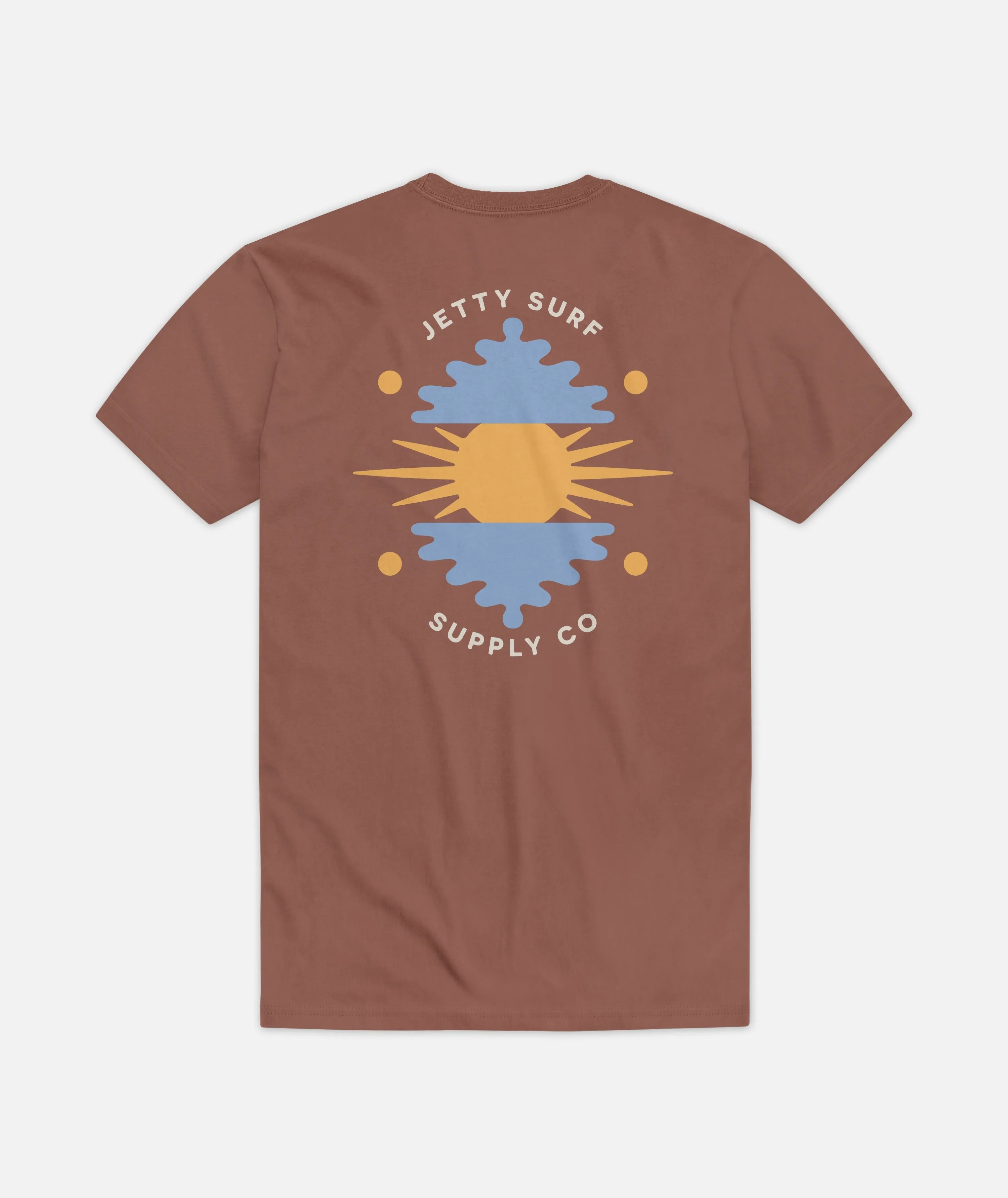 Golden Hour Tee - Brown sold by JETTY