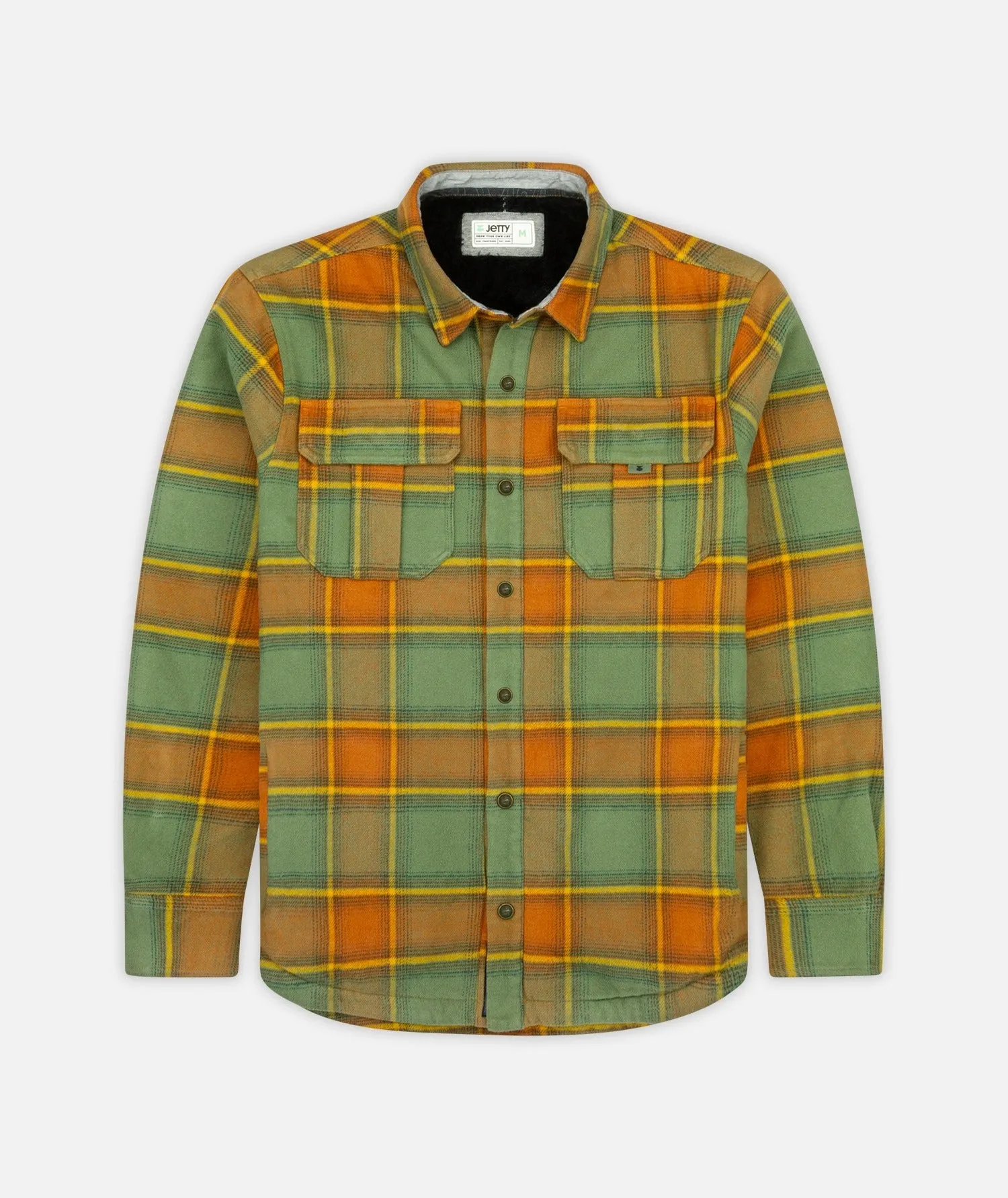 Sherpa Jacket - Mustard sold by JETTY