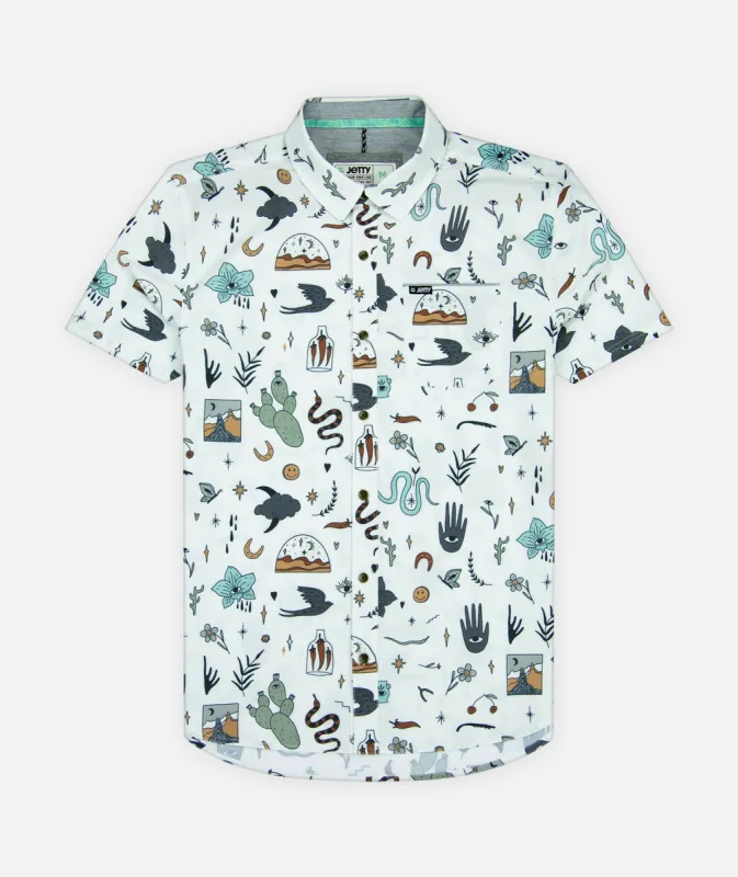 Garwood Shirt - White sold by JETTY