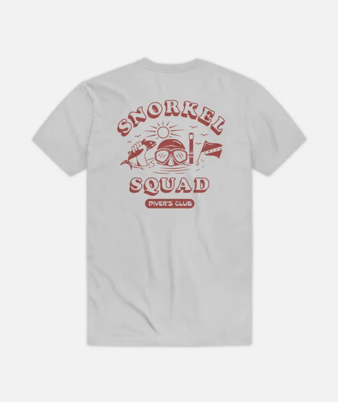 Snorkel Squad Tee - Silver sold by JETTY