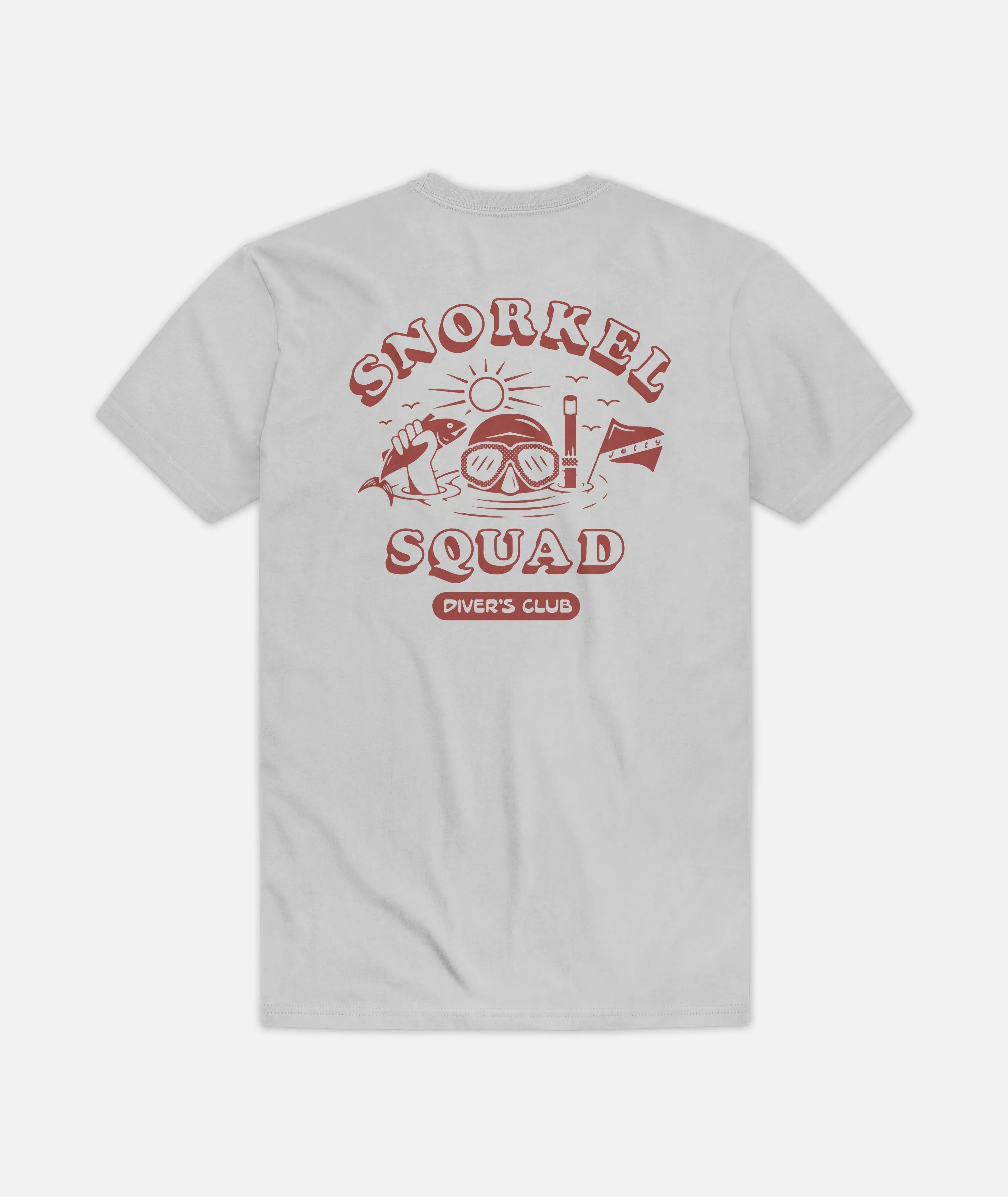 Snorkel Squad Tee - Silver sold by JETTY