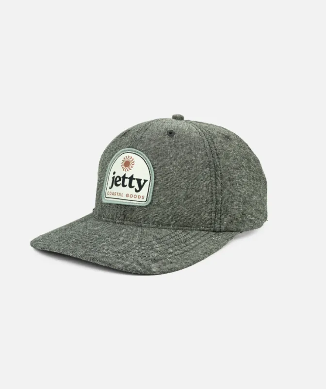Rising Snapback - Heather Grey made by JETTY