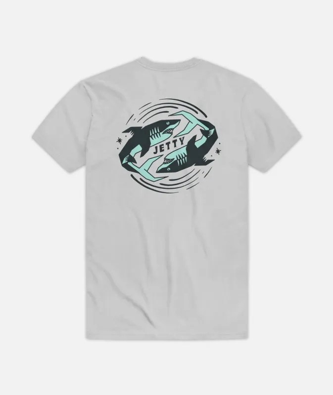 Backflip Tee - Silver sold by JETTY