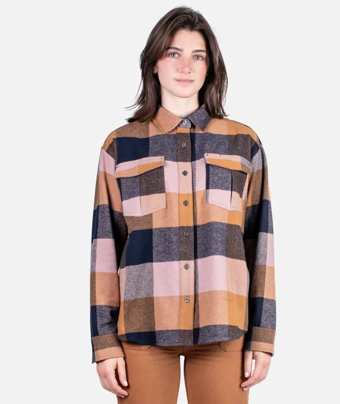 Anchor Flannel - Navy made by JETTY