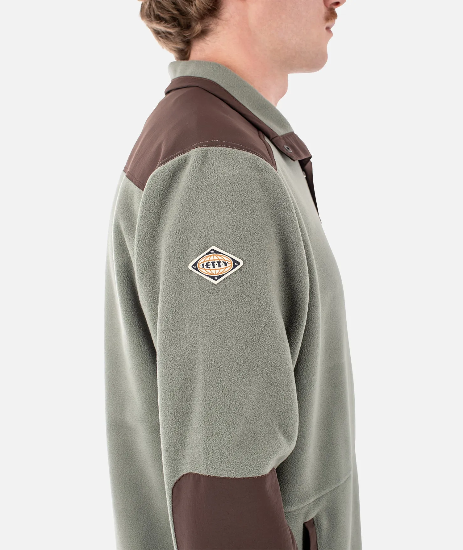 Pines Fleece Jacket - Agave sold by JETTY product image thumbnail 4