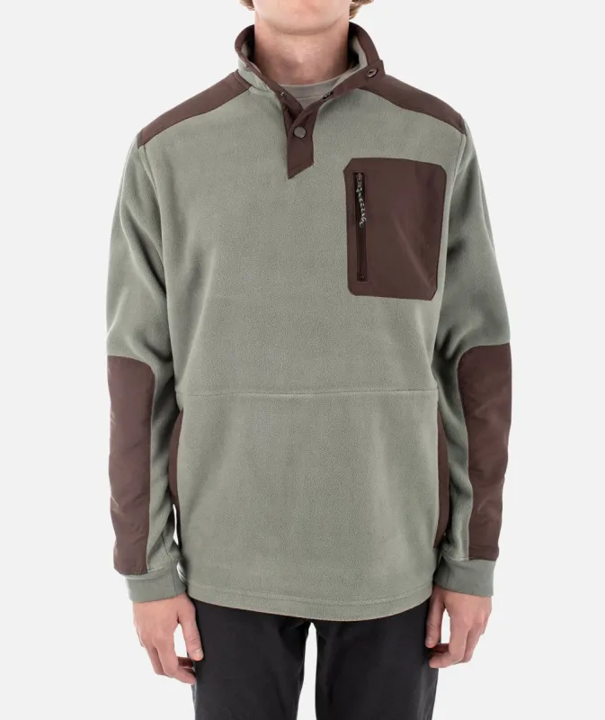Pines Fleece Jacket - Agave sold by JETTY