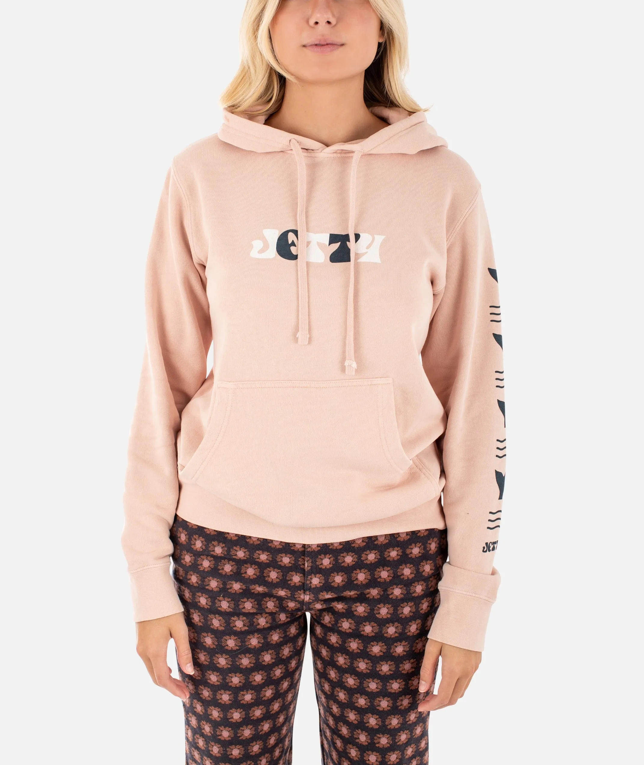 Fluke Hoodie - Peach sold by JETTY