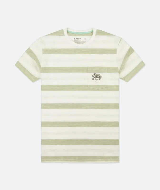 Ventura Knit Tee - Sage sold by JETTY