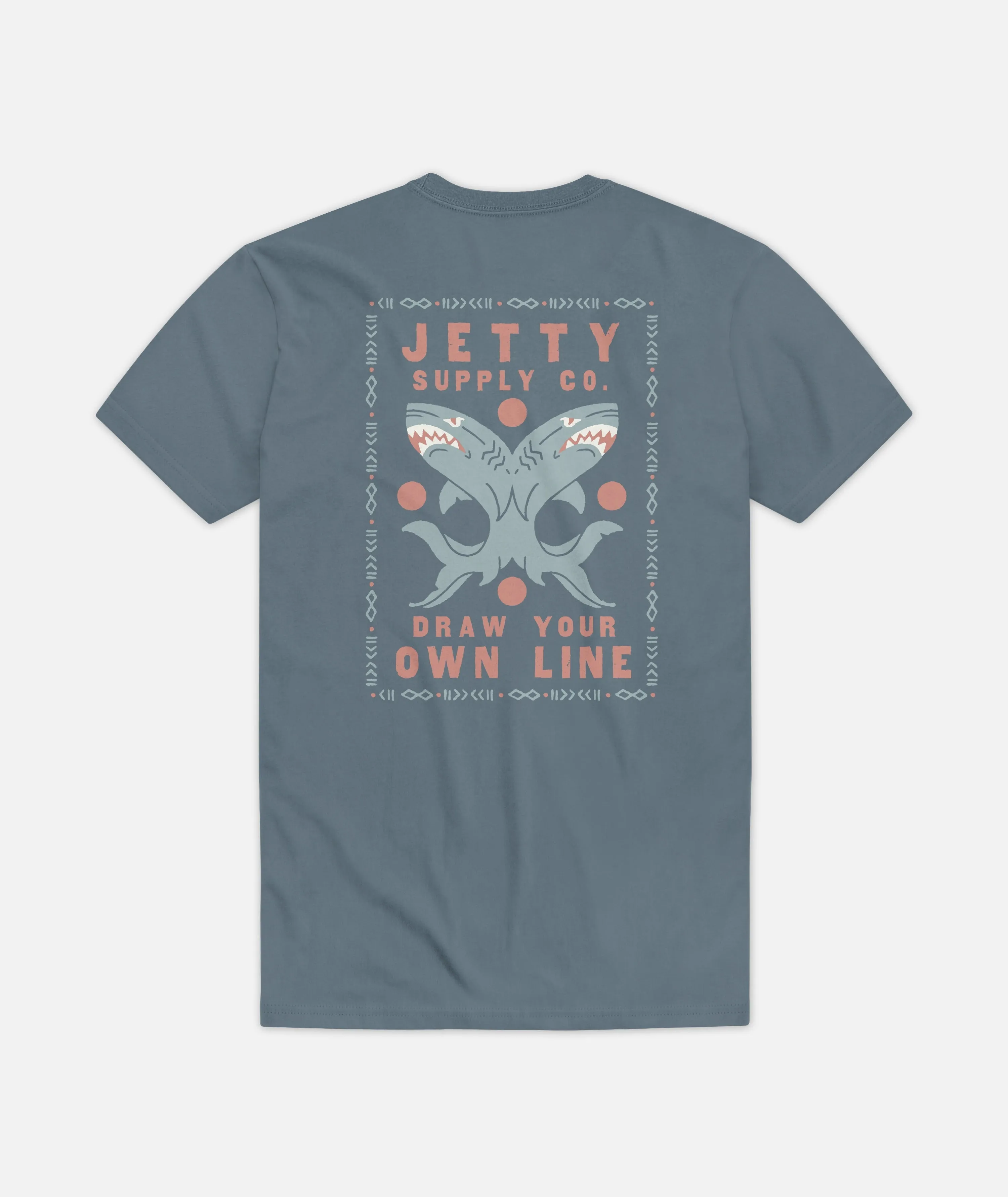 Thrash Tee - Blue sold by JETTY
