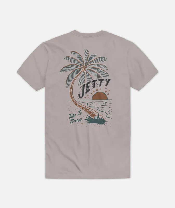 Grom Windswept UV Tee - Athletic Grey sold by JETTY