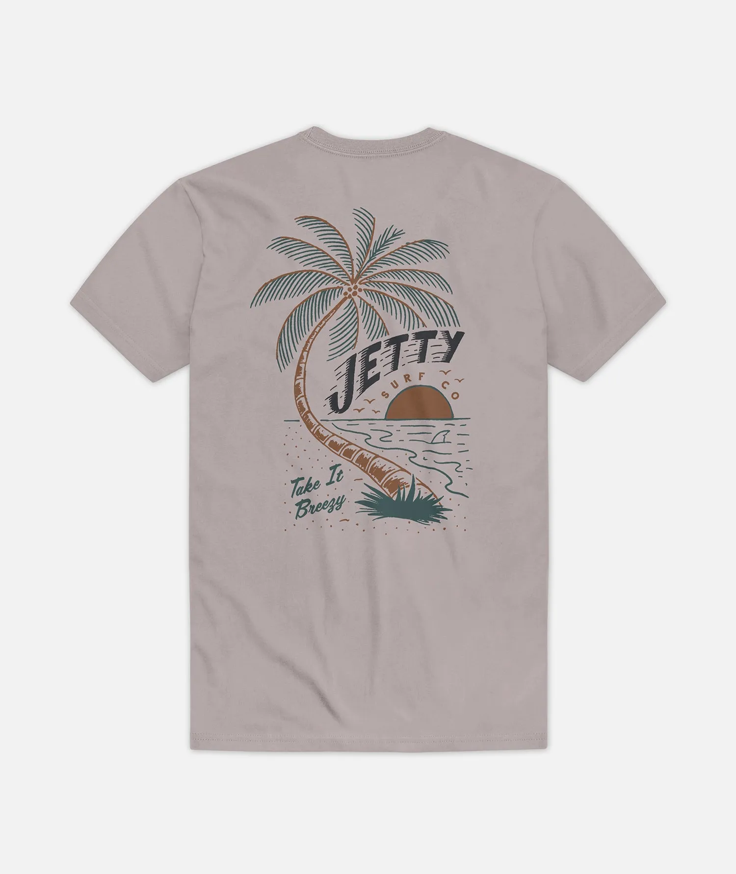 Grom Windswept UV Tee - Athletic Grey sold by JETTY