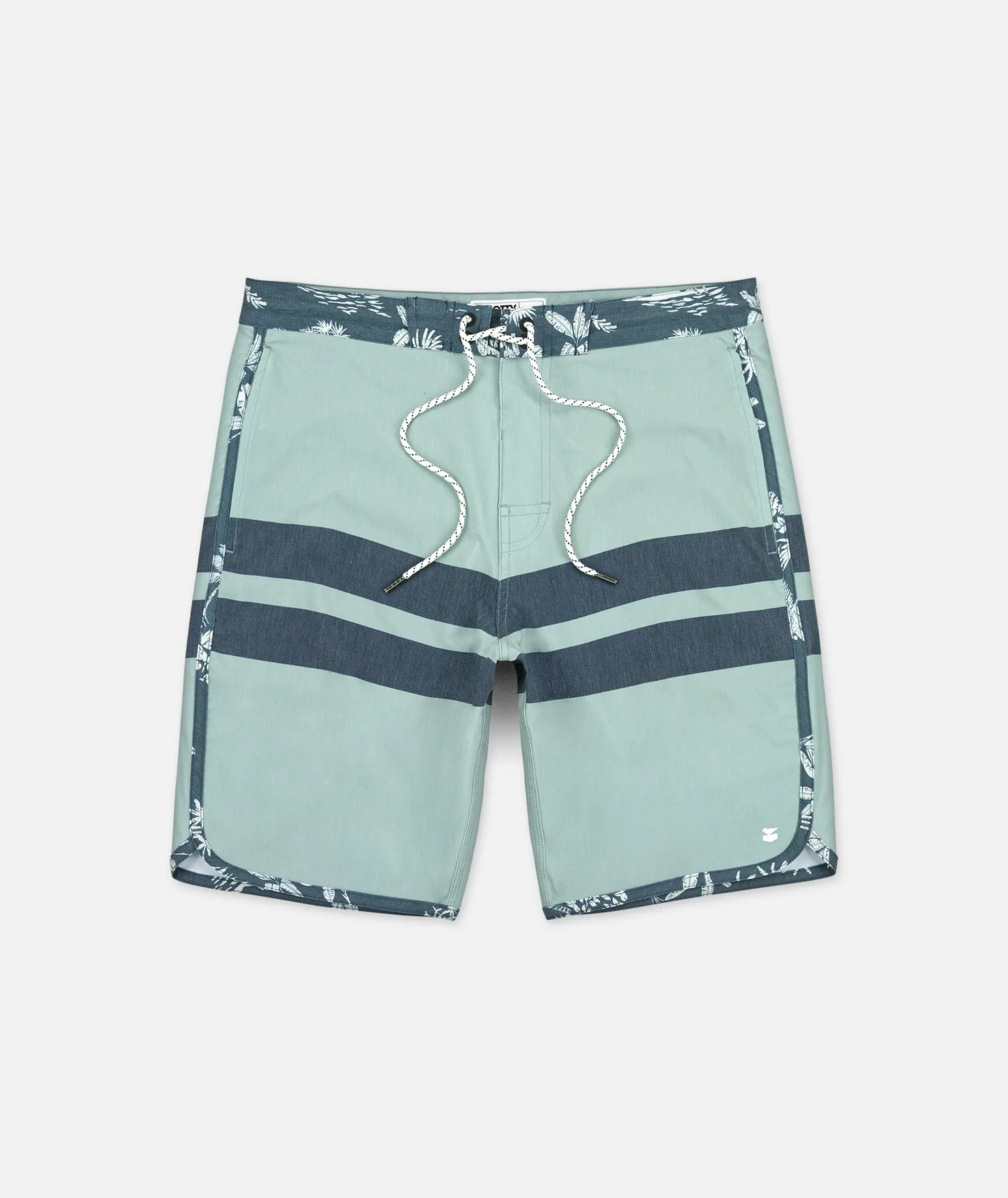 Sandbar Hybrid Boardshort - Fog sold by JETTY