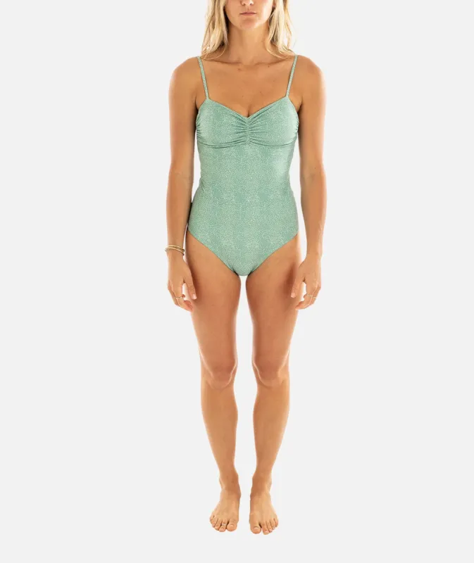 Caroline One Piece - Green sold by JETTY