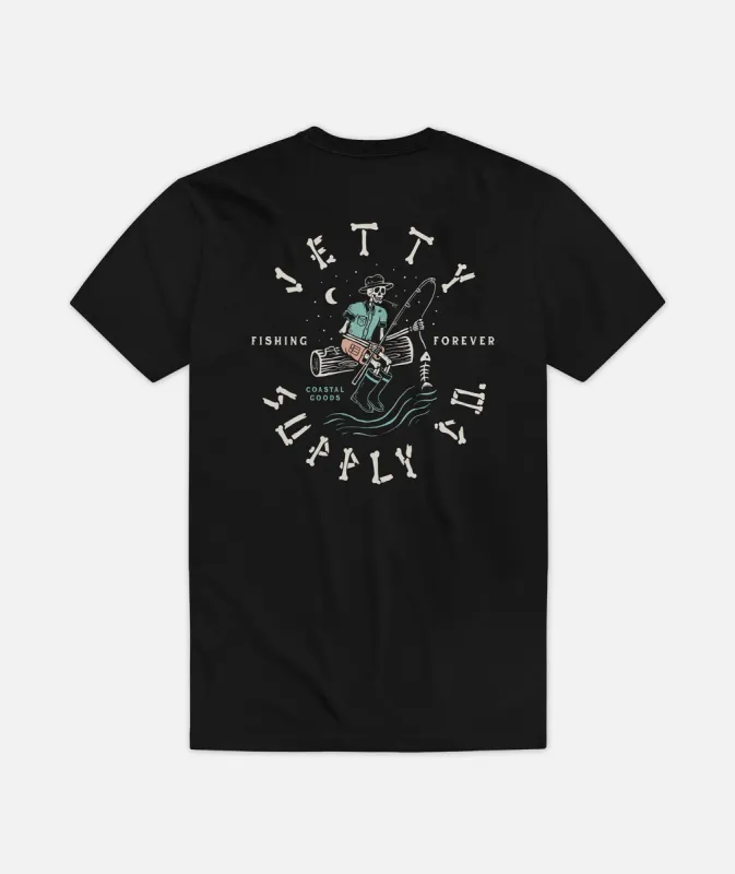Deadstick Tee - Black sold by JETTY