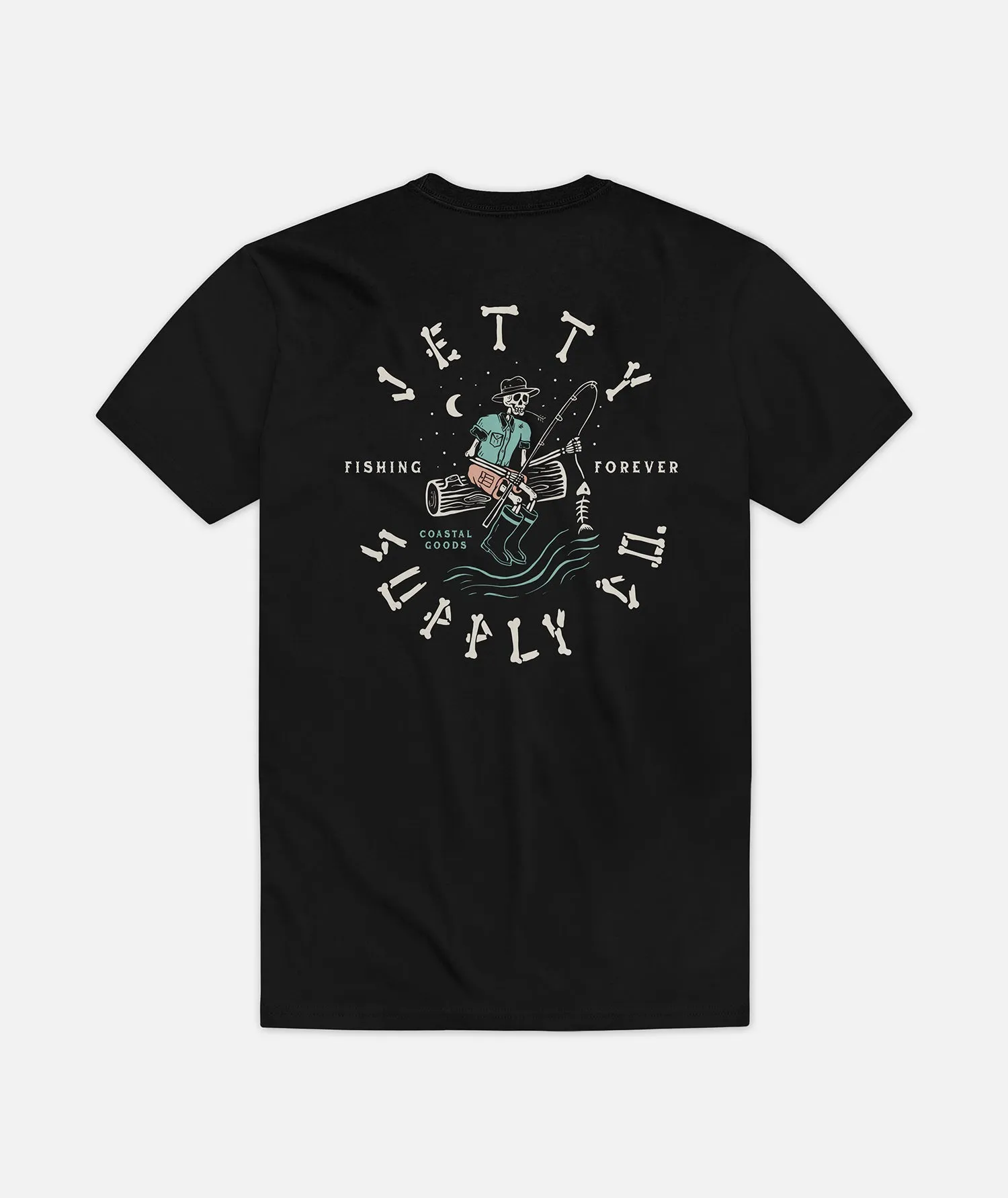 Deadstick Tee - Black sold by JETTY