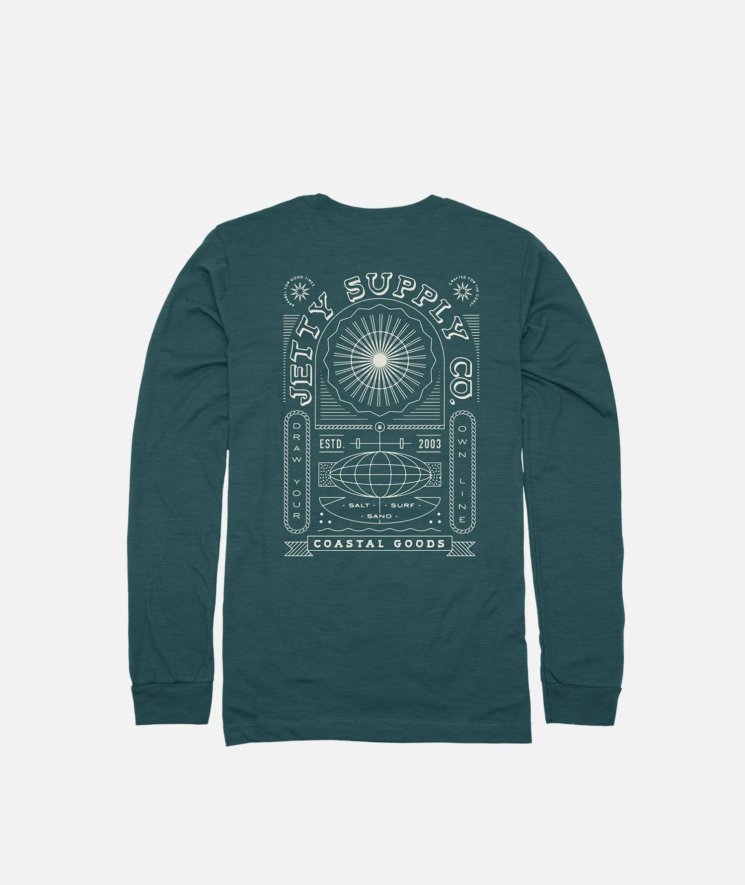 Grom Oceanus Long Sleeve - Teal sold by JETTY