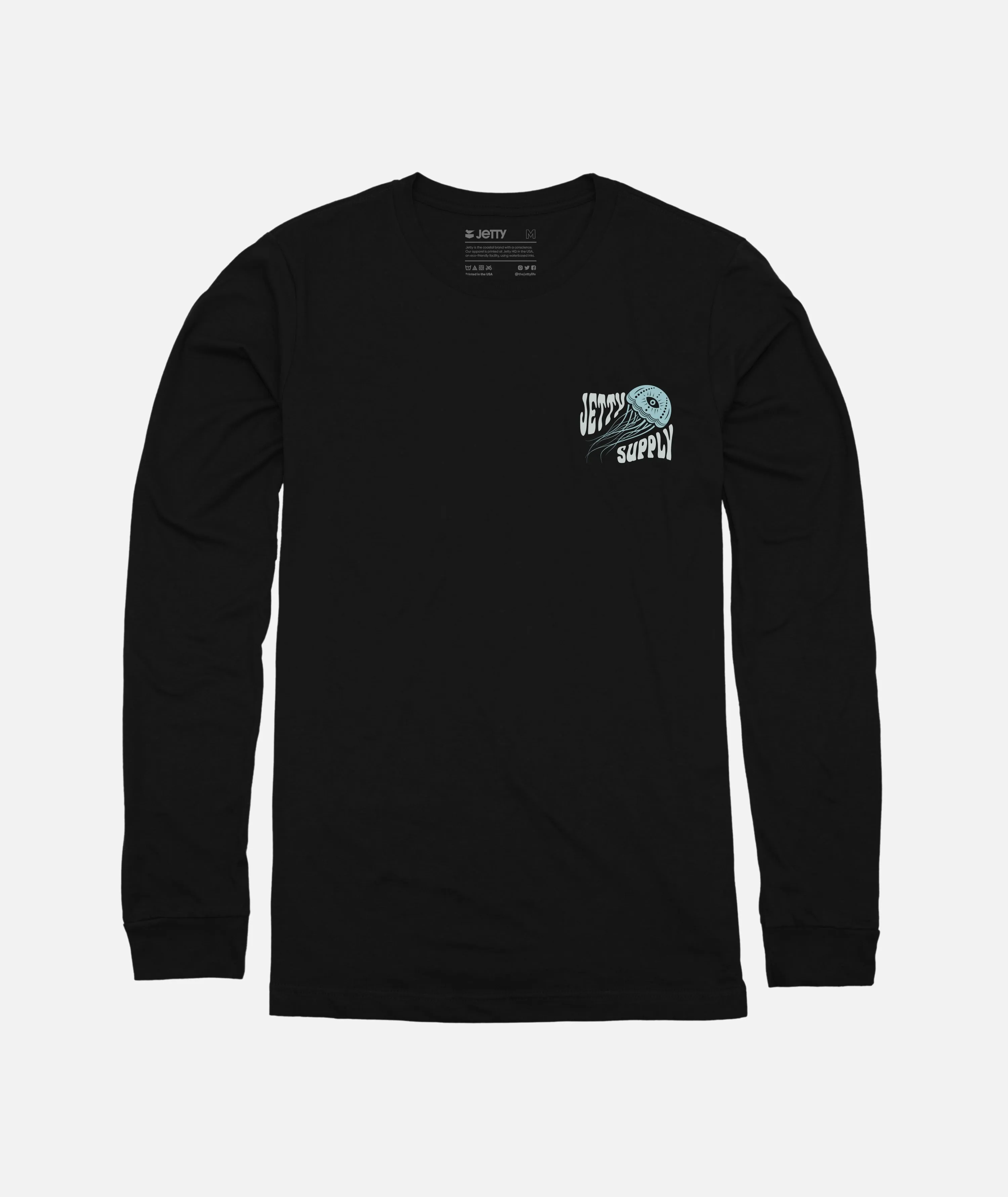 Grom Jelly Long Sleeve - Black sold by JETTY product image thumbnail 2